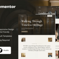 nusara Elementor Template Kit Cover