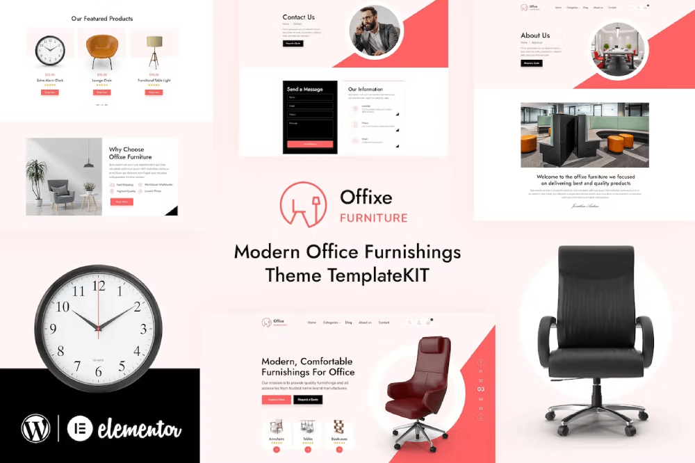offixe Furniture Elementor Template Kit 1 offixe Furniture Elementor Template Kit, Elementor Template Kit, offixe Elementor Template Kit - Free Download