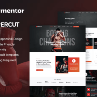 uppercut - Template kit for Boxing Club Elementor Template Kit, Elementor Template Kit, uppercut Elementor Template Kit - Free Download