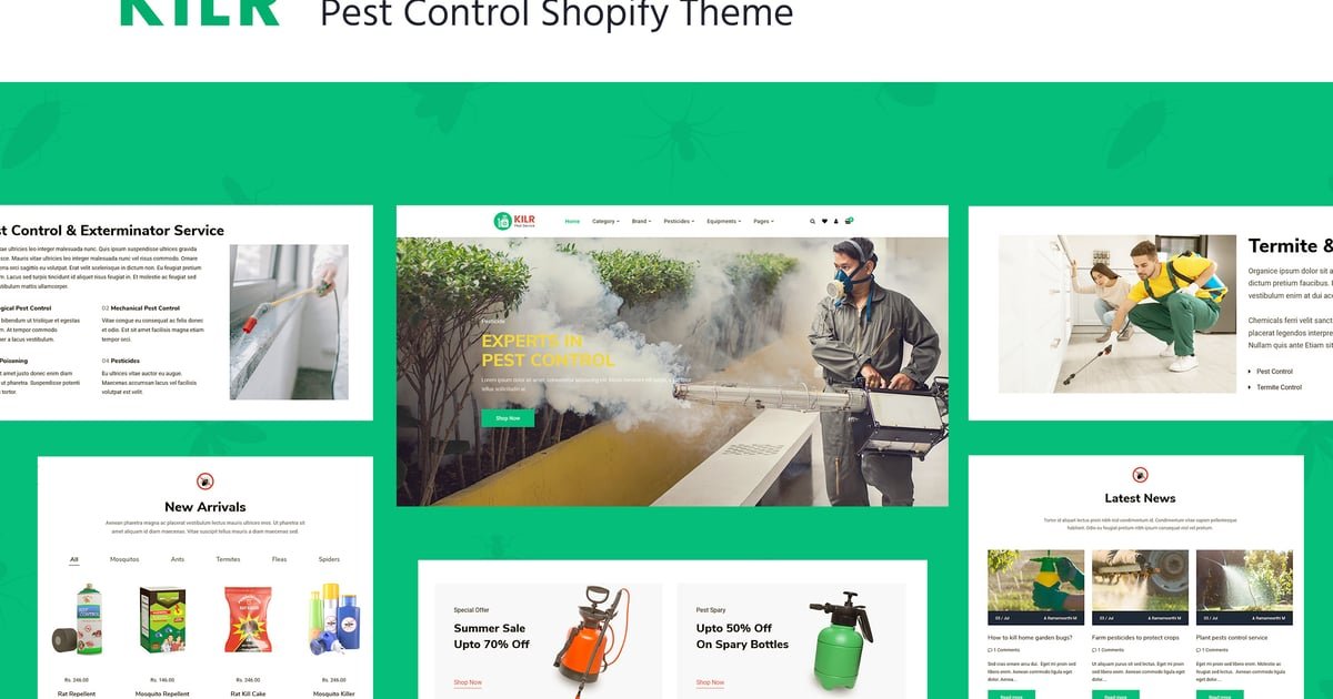 Kilr - Pesticides Store, Services Shopify Theme 1 Kilr - Pesticides Store, Services Shopify Theme
