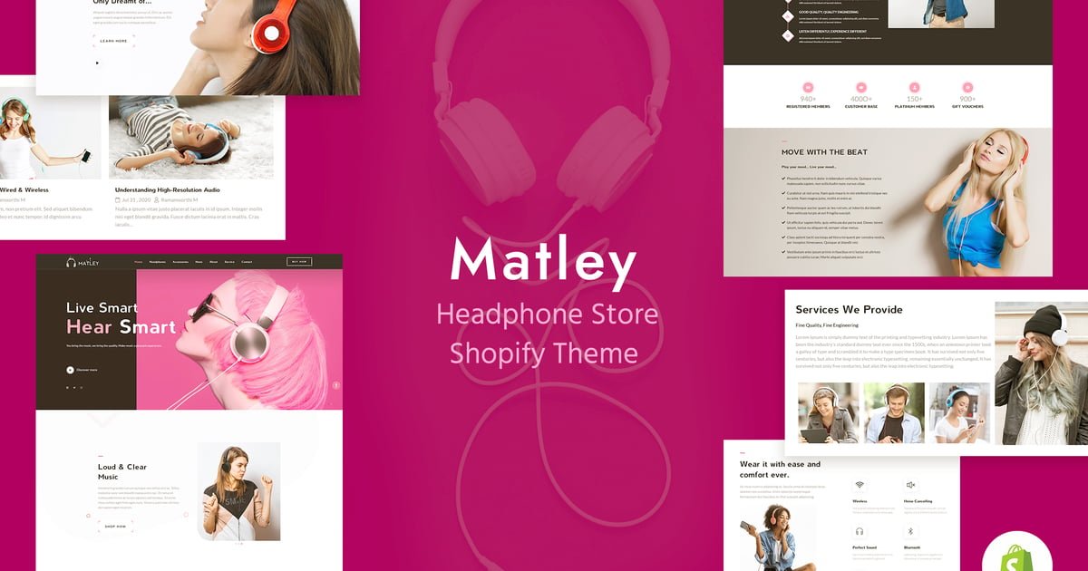 Matley - Headphone & Electronics Store Shopify 1 Matley - Headphone & Electronics Store Shopify