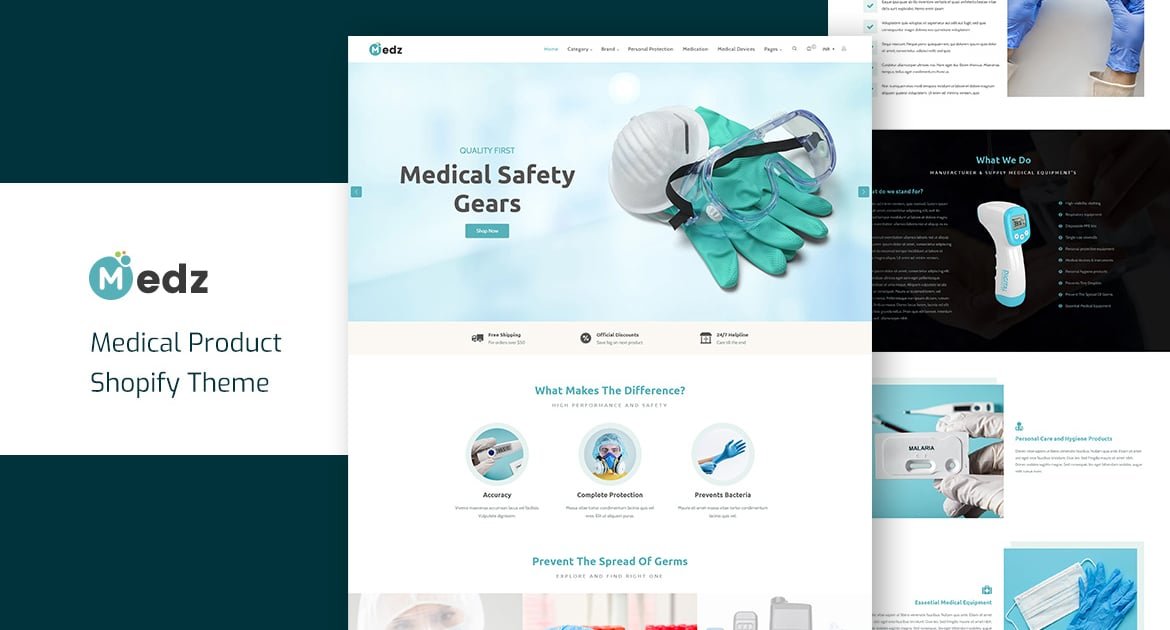 Medz - Medical Products Shopify Theme 1 Medz - Medical Products Shopify Theme