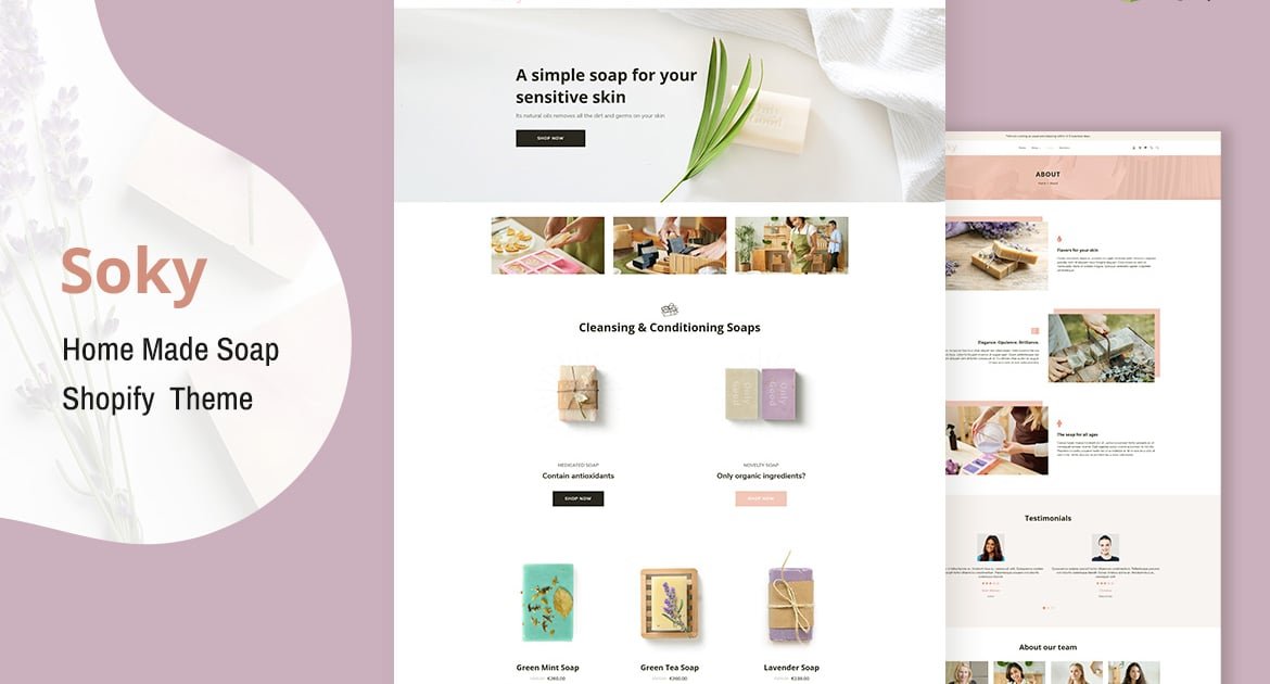 Soky - Handmade Soap, Organic Shopify Theme 1 Soky - Handmade Soap, Organic Shopify Theme