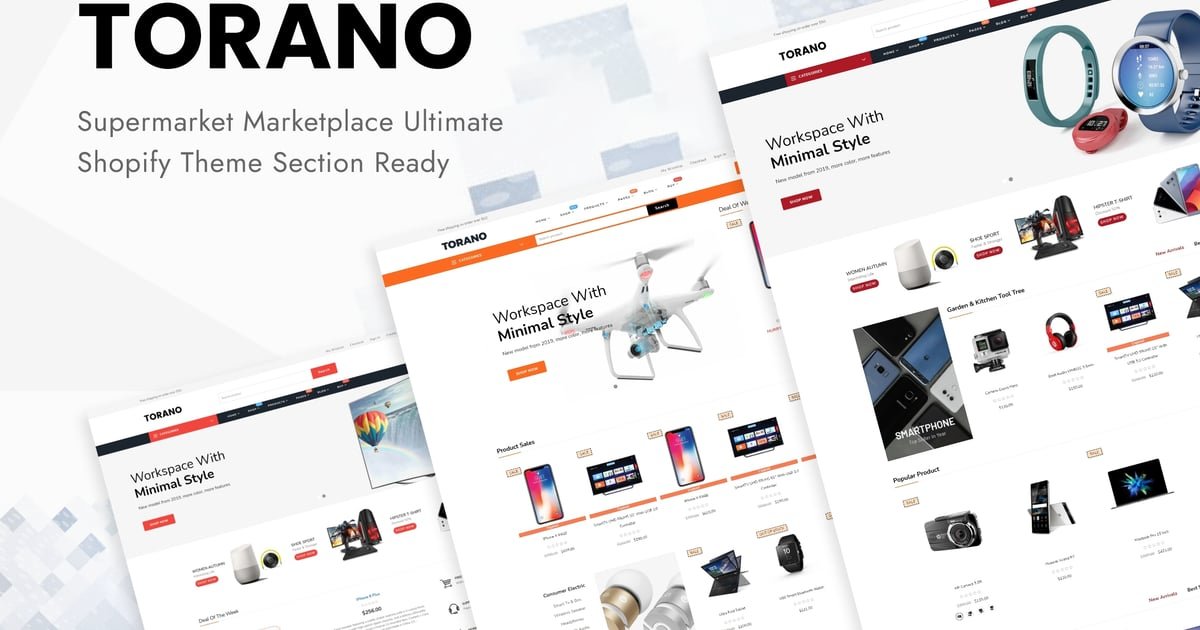 Torano - Supermarket Marketplace Ultimate Shopify 1 Torano - Supermarket Marketplace Ultimate Shopify